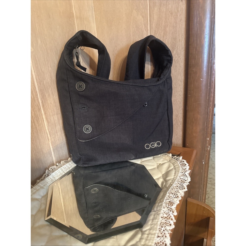 OGIO Brooklyn Crossbody Messenger Bag Tablet Gray City Commuter